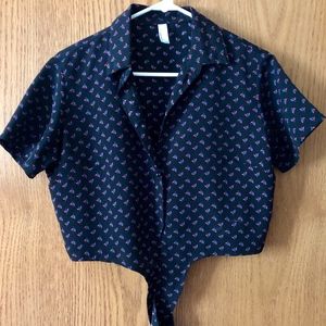 NWOT American Apparel Crop Top